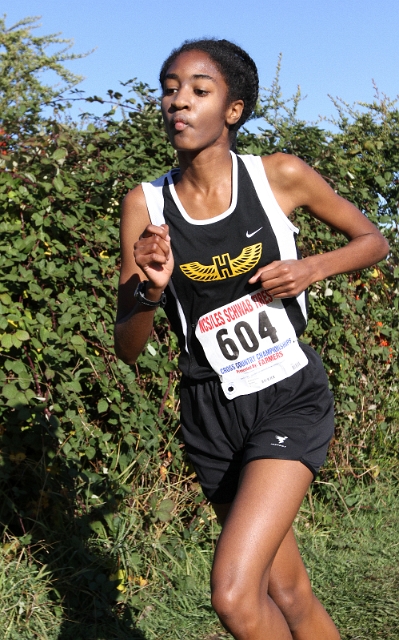 NCS XC D2 Girls-070.JPG - 2009 North Coast Section Cross Country Championships, Hayward High School, Hayward, California